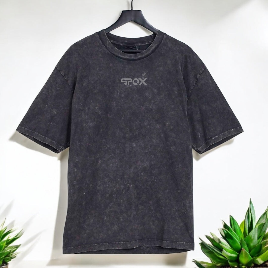 Acid Wash Oversized Tee