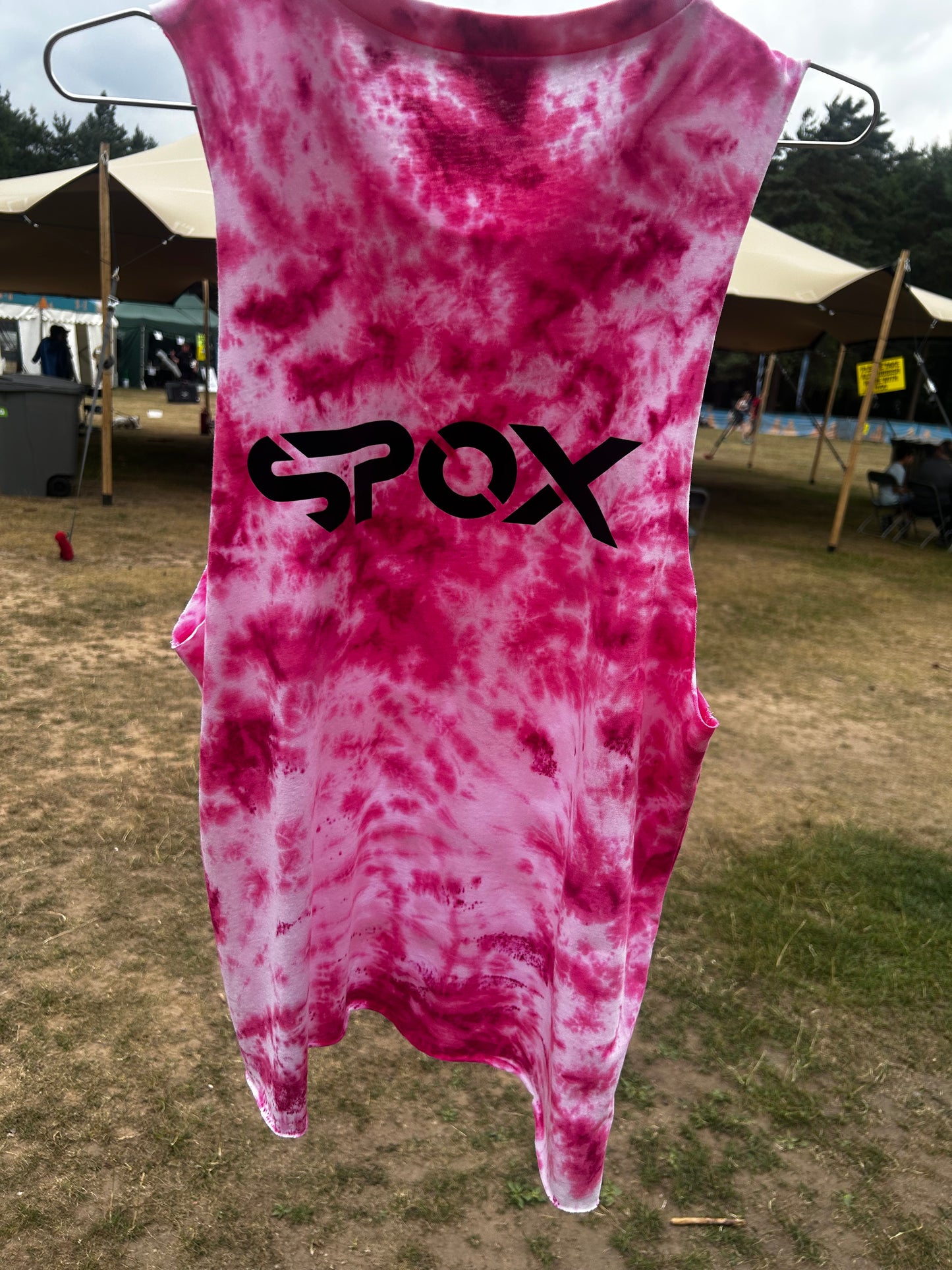 SPOX Tie-Dye Pink Vest