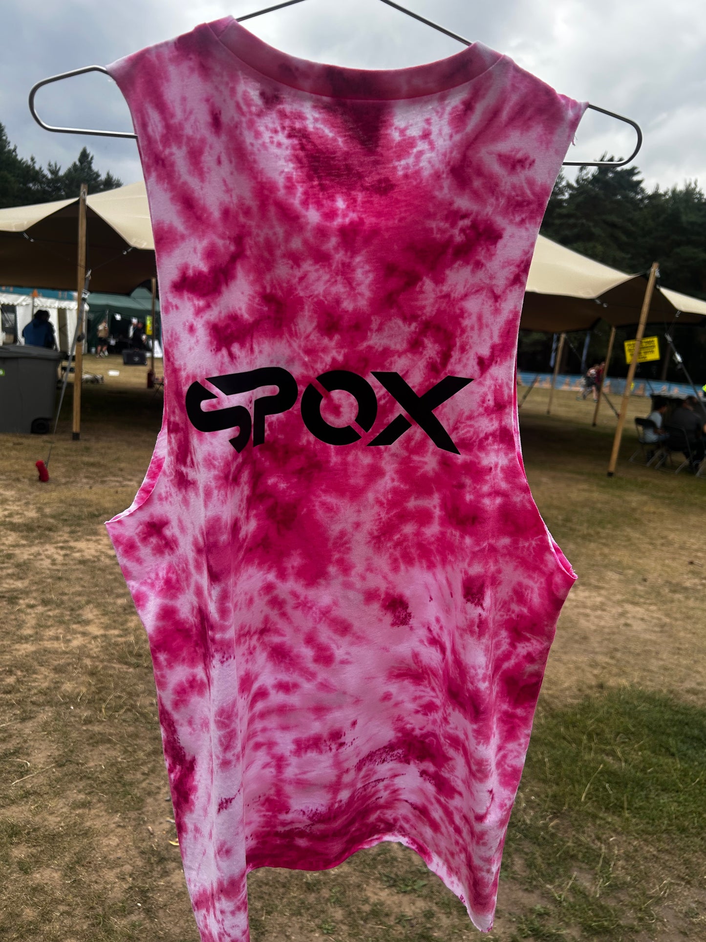 SPOX Tie-Dye Pink Vest