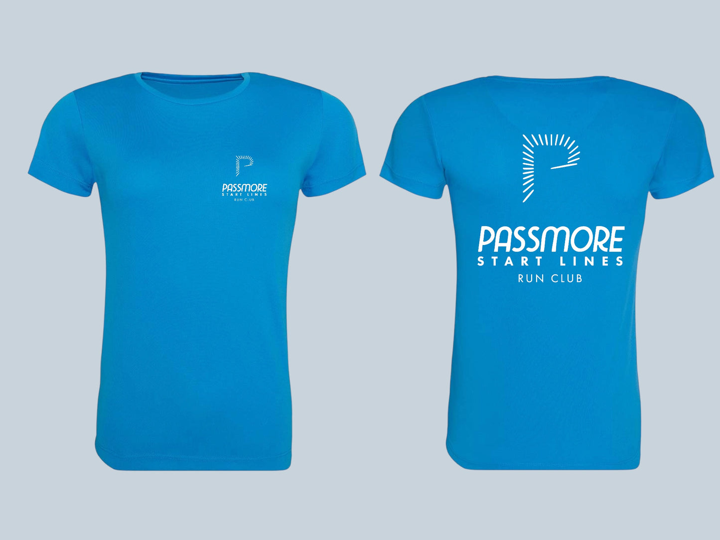 Passmore Start Lines Run Club Technical Tee