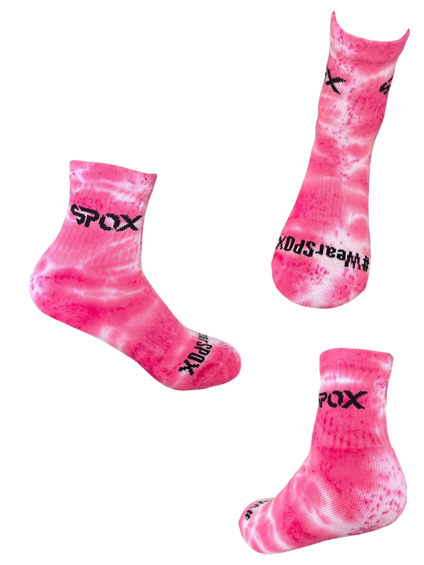 Tie Dye Quarter Sock