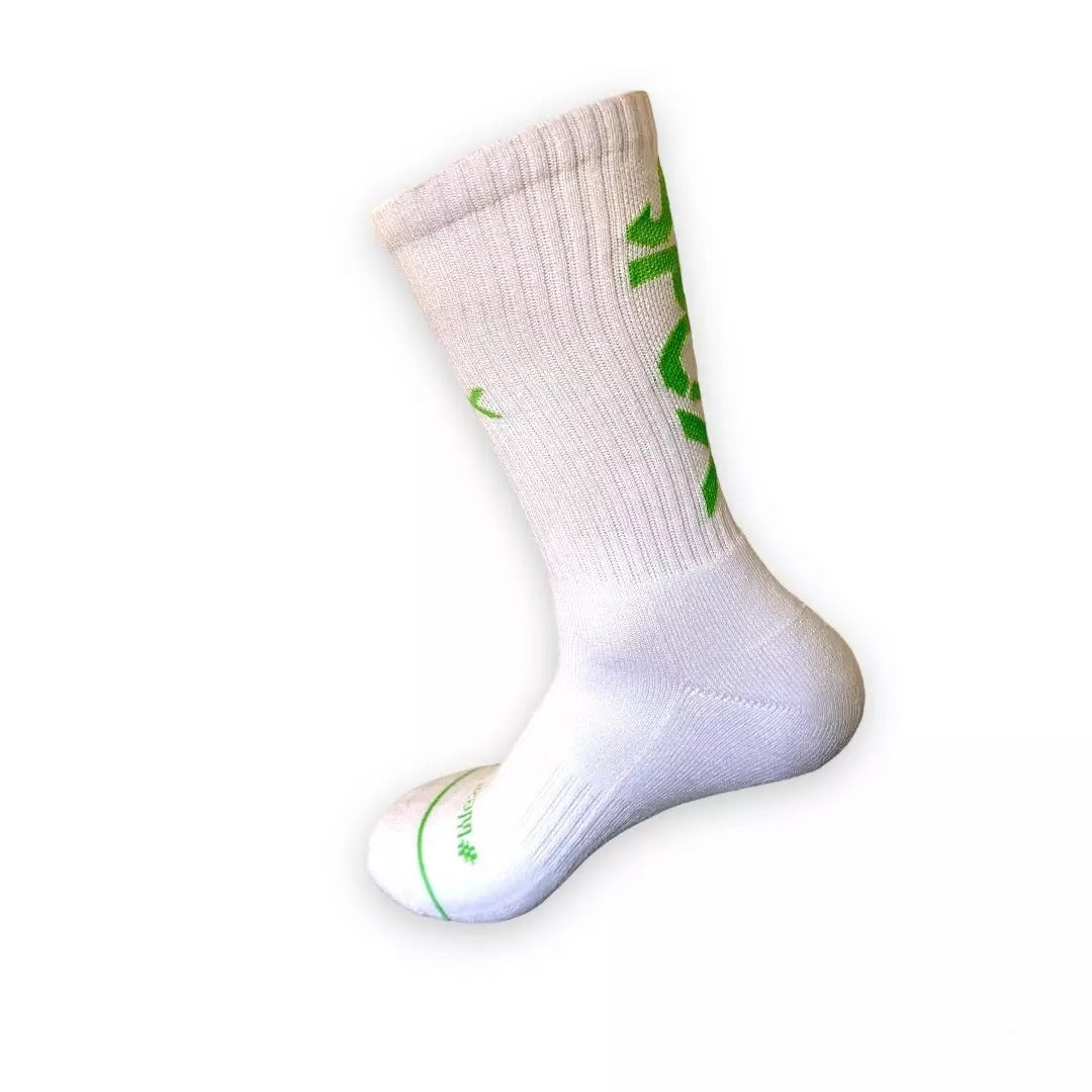 SPOX Comfort White/Lime Green