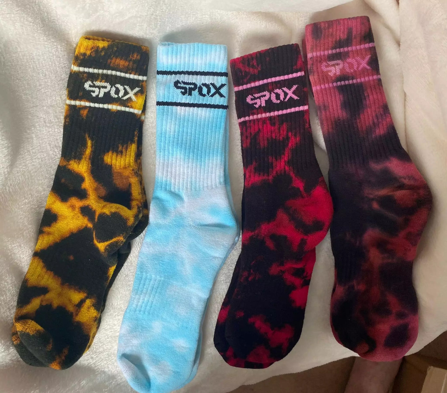 SPOX Tie Dye Socks (Multiple Colours)