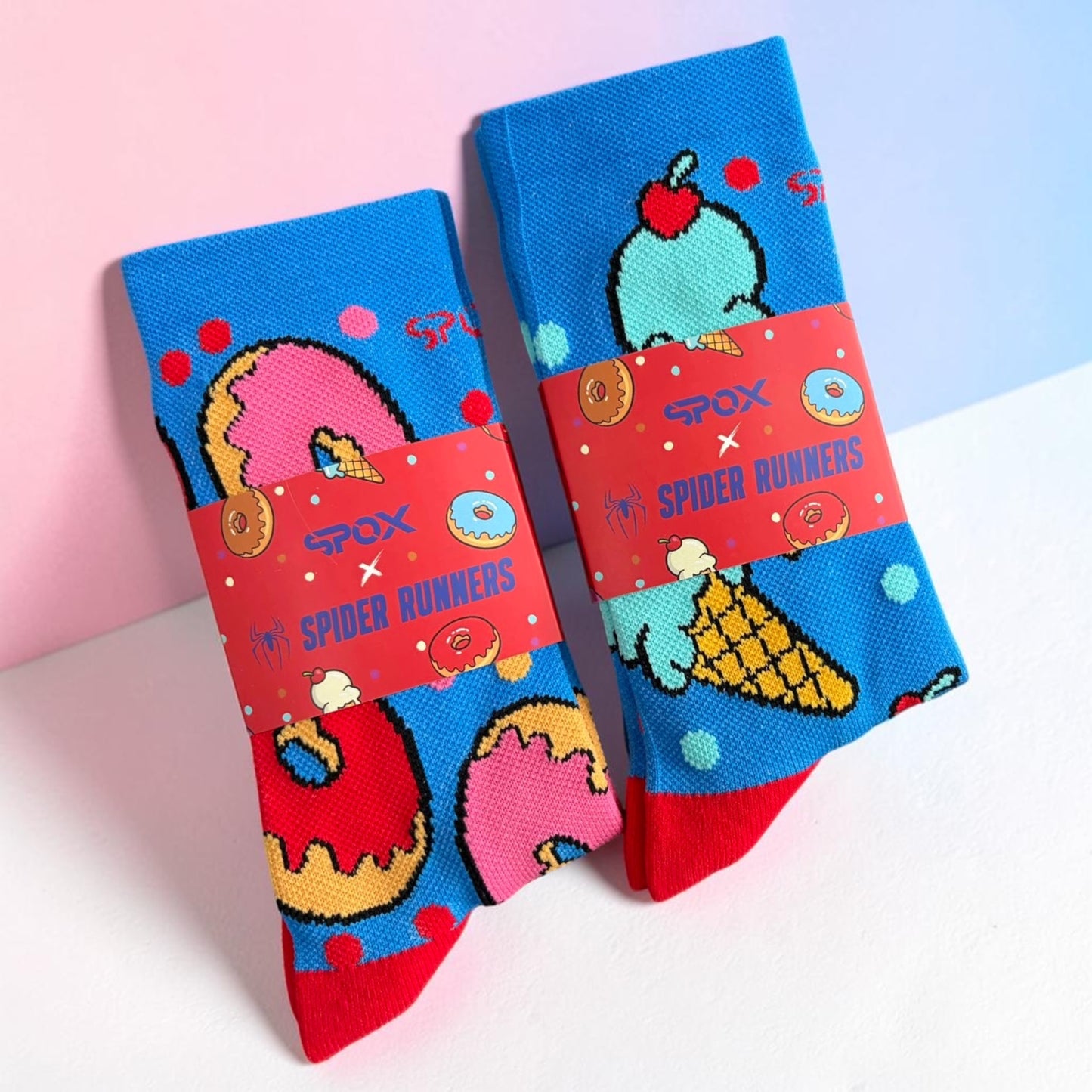 Spider Runners Premium Raceday Runner Socks (2 Designs)