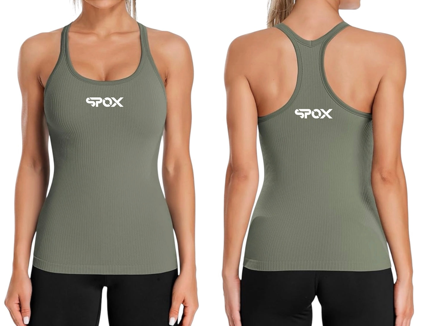 SPOX Ribbed Tank Top