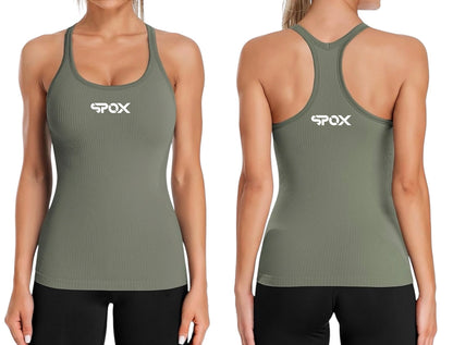 SPOX Ribbed Tank Top