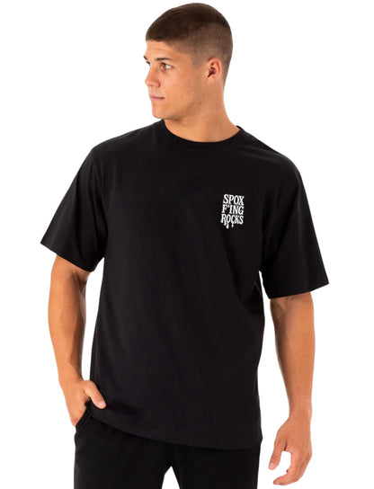 SPOX Oversized Slogan Tee