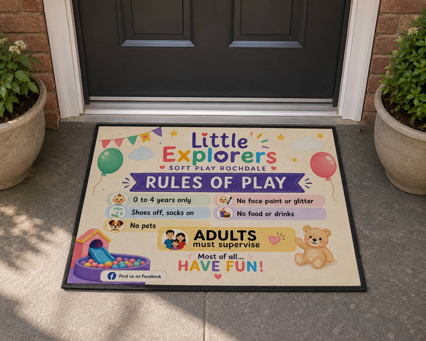Custom Business or Gym Doormat