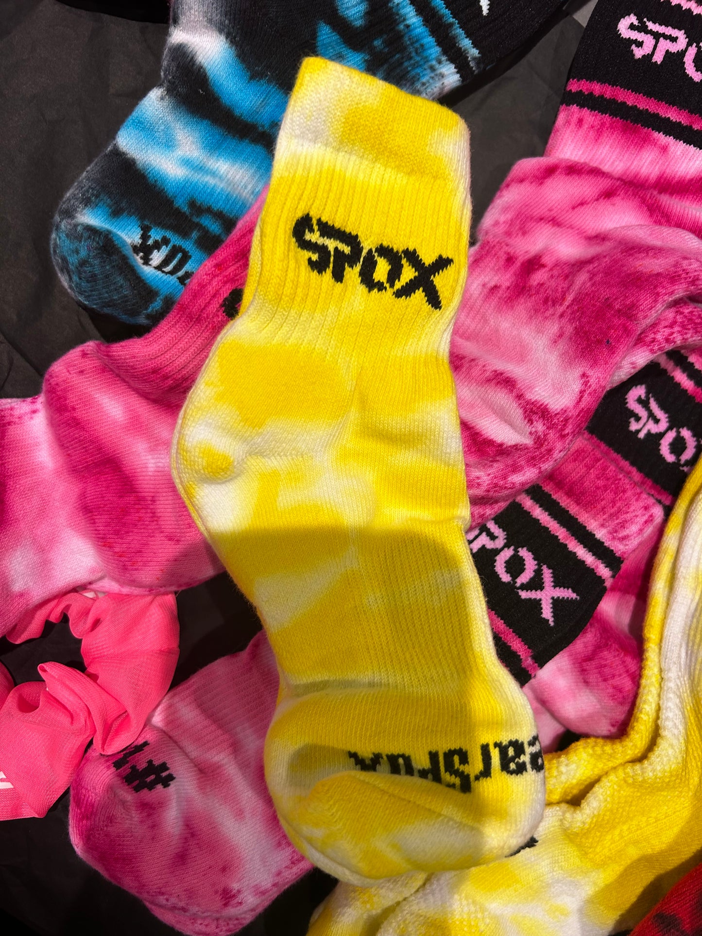 Yellow Tie Dye SPOX (Quarter & Crew)