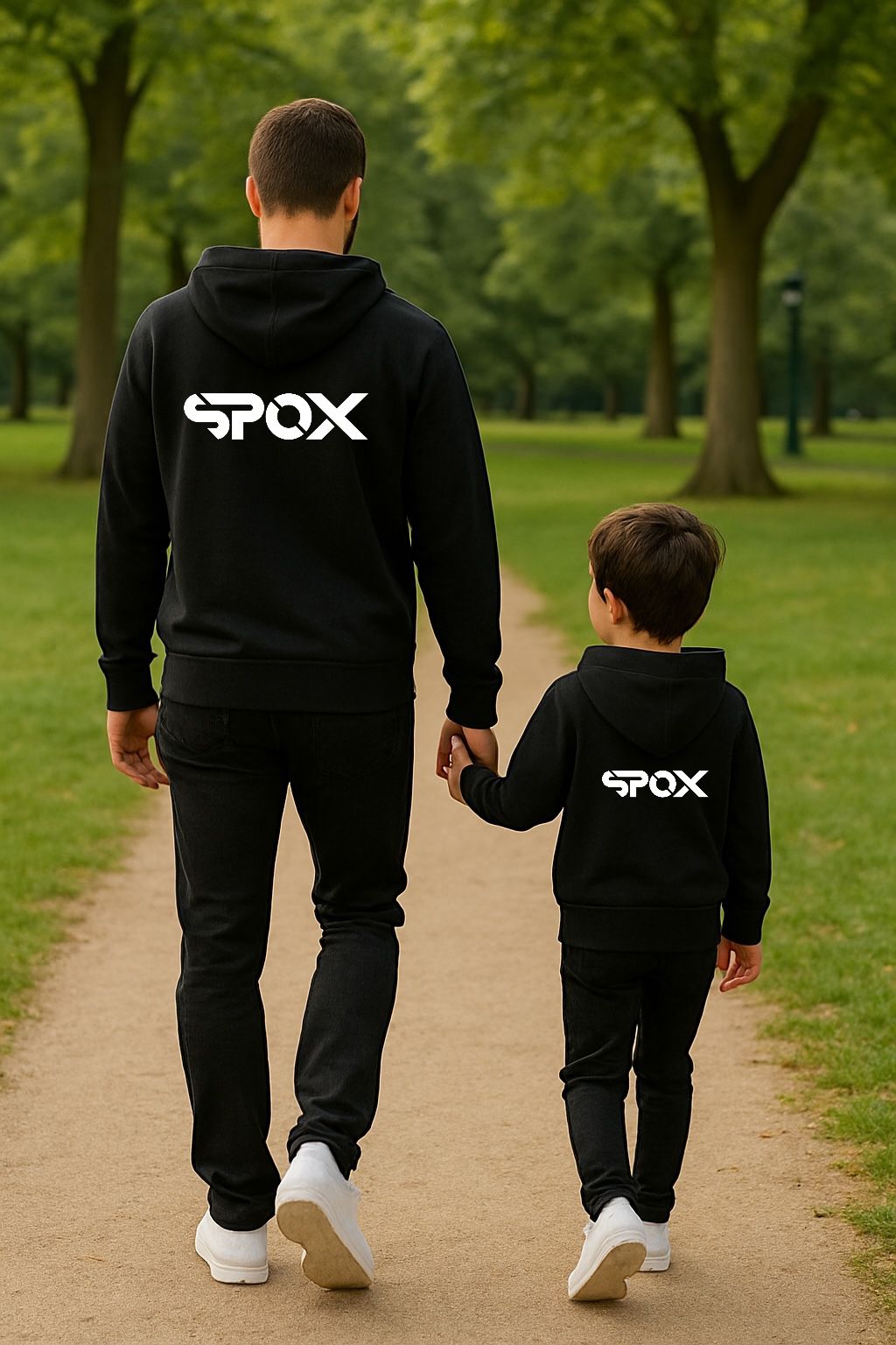 SPOX MINI ME Monochrome Hoodie- adults