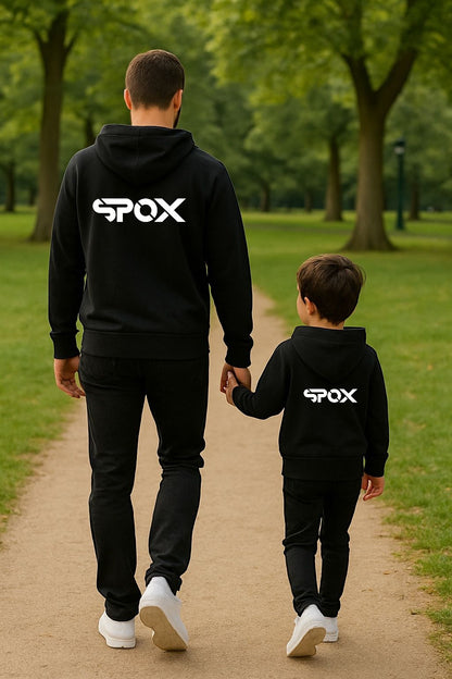 SPOX MINI ME Monochrome Hoodie- adults