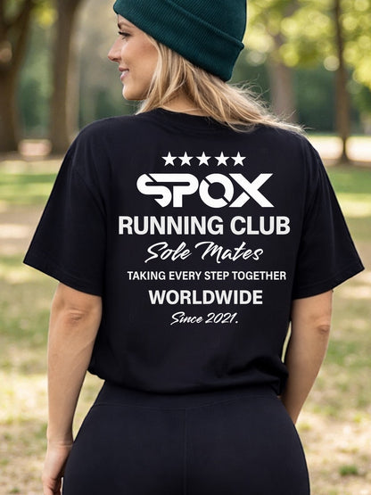 SPOX Oversized Slogan Tee