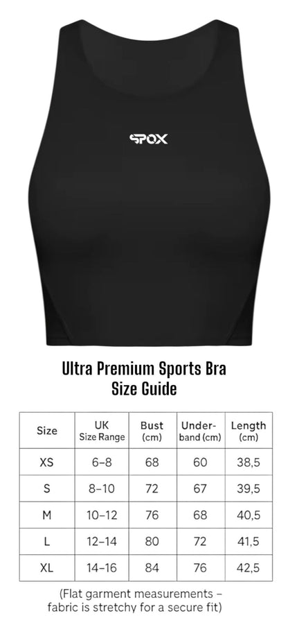 SPOX Ultra Premium Sports Bra (with removable padding)