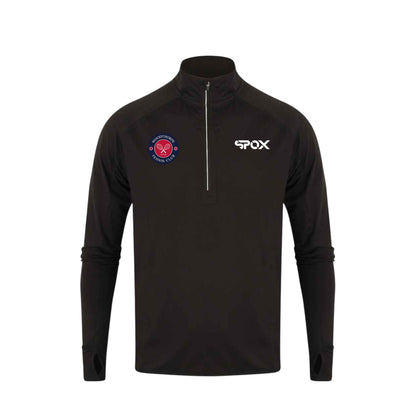 Men’s Woodthorpe Quarter Zip (Black)