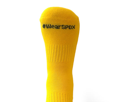 Bright Yellow Comfort Socks