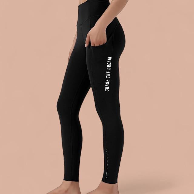 Chase The Dream- SPOX pocket leggings with reflective dots