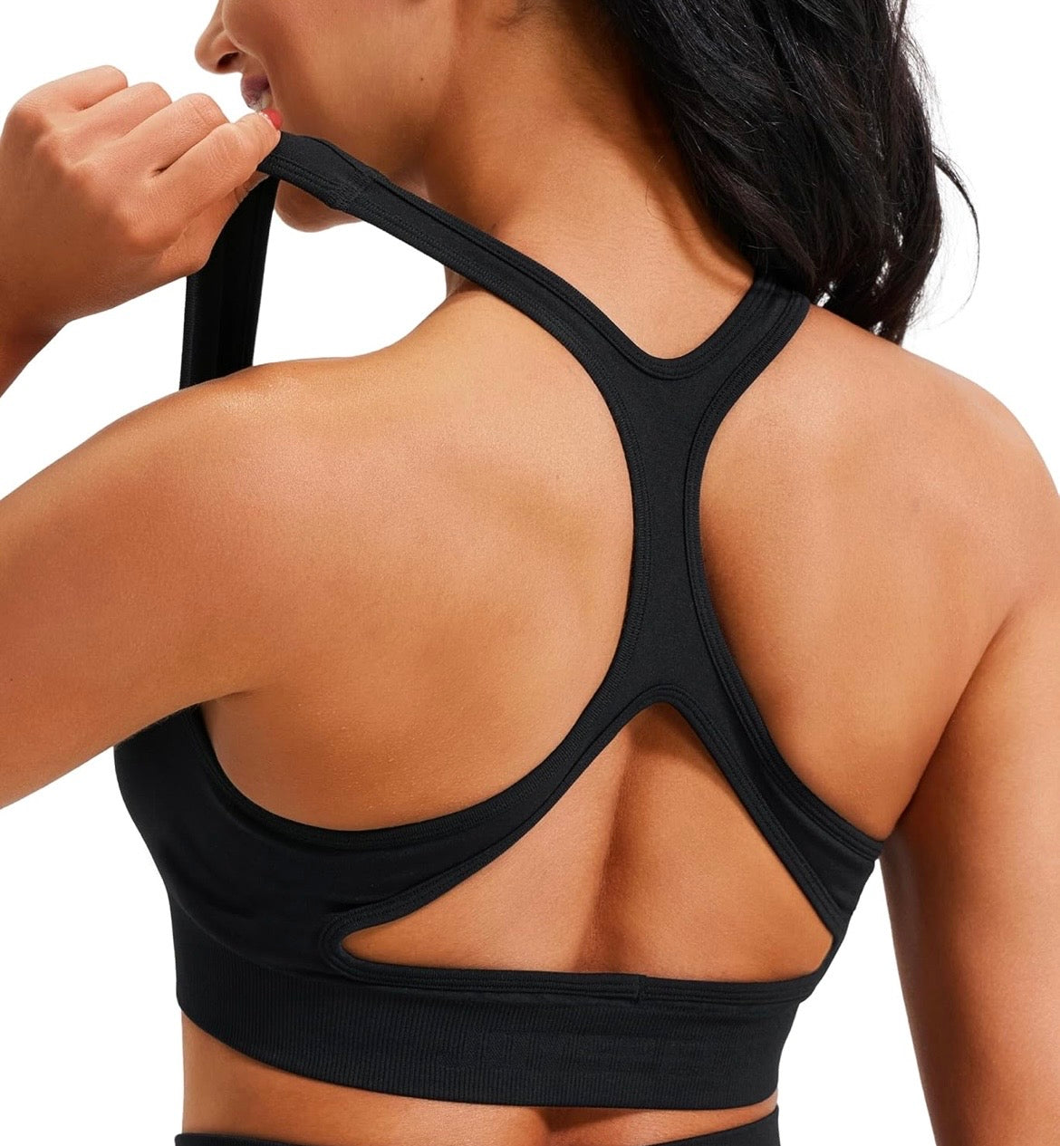 SPOX Seamless Racerback Sports Bra (8 colours)