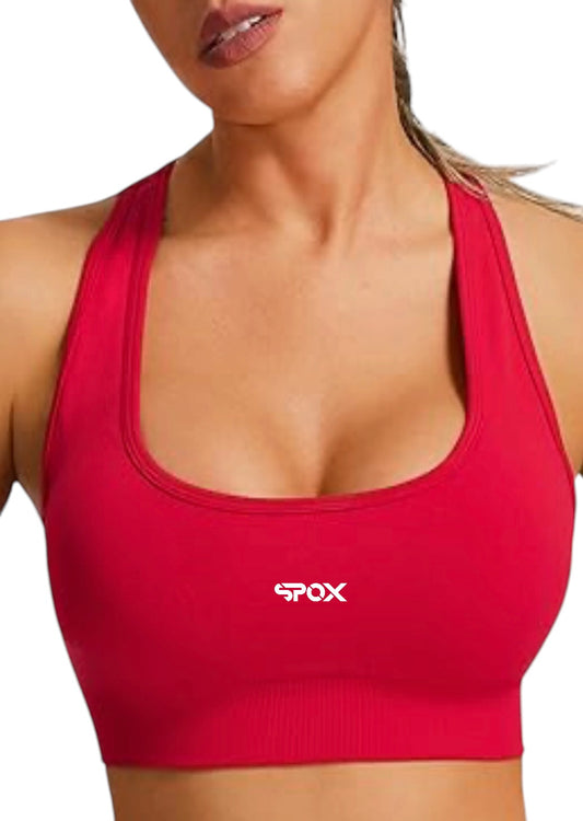 SPOX Seamless Racerback Sports Bra (8 colours)