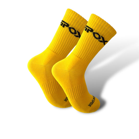 Bright Yellow Comfort Socks