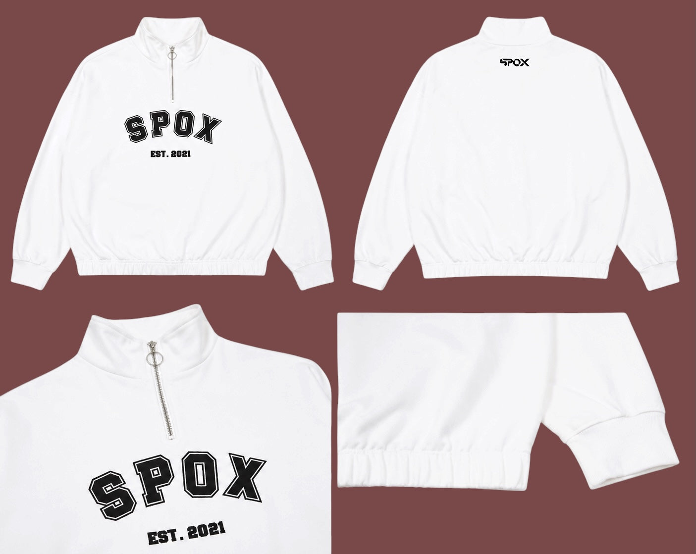 SPOX Quarter Zip Varsity