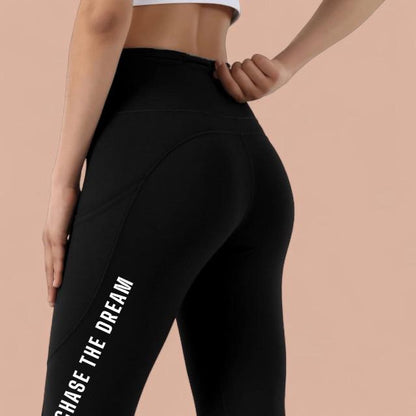 Chase The Dream- SPOX pocket leggings with reflective dots