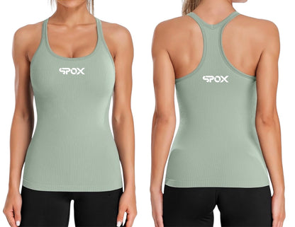 SPOX Ribbed Tank Top