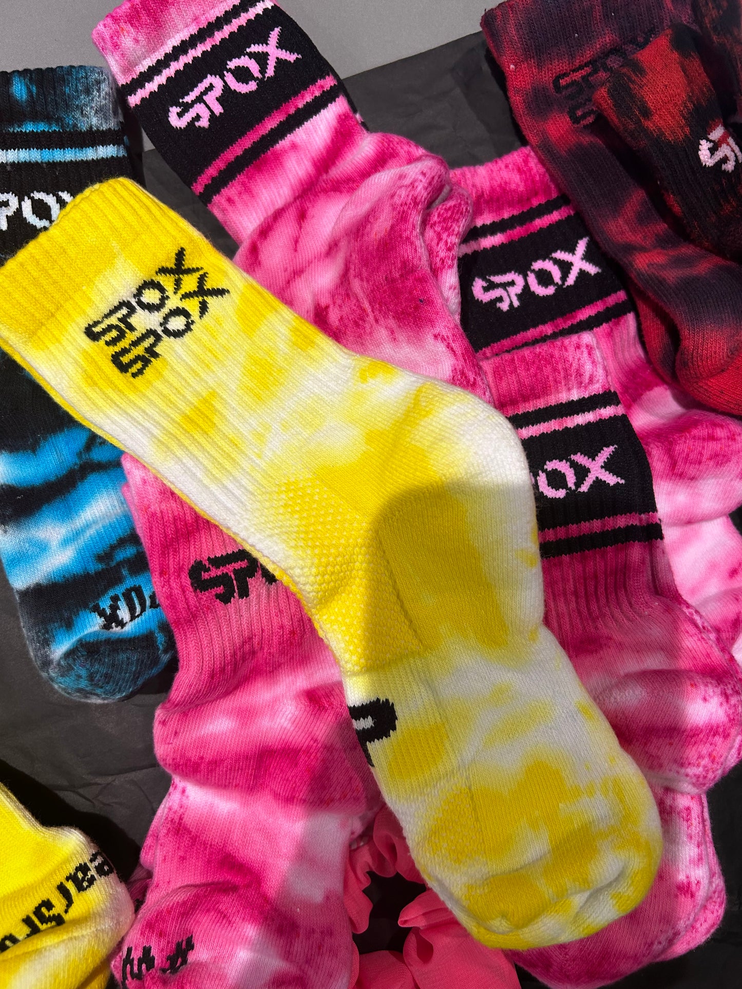 Yellow Tie Dye SPOX (Quarter & Crew)