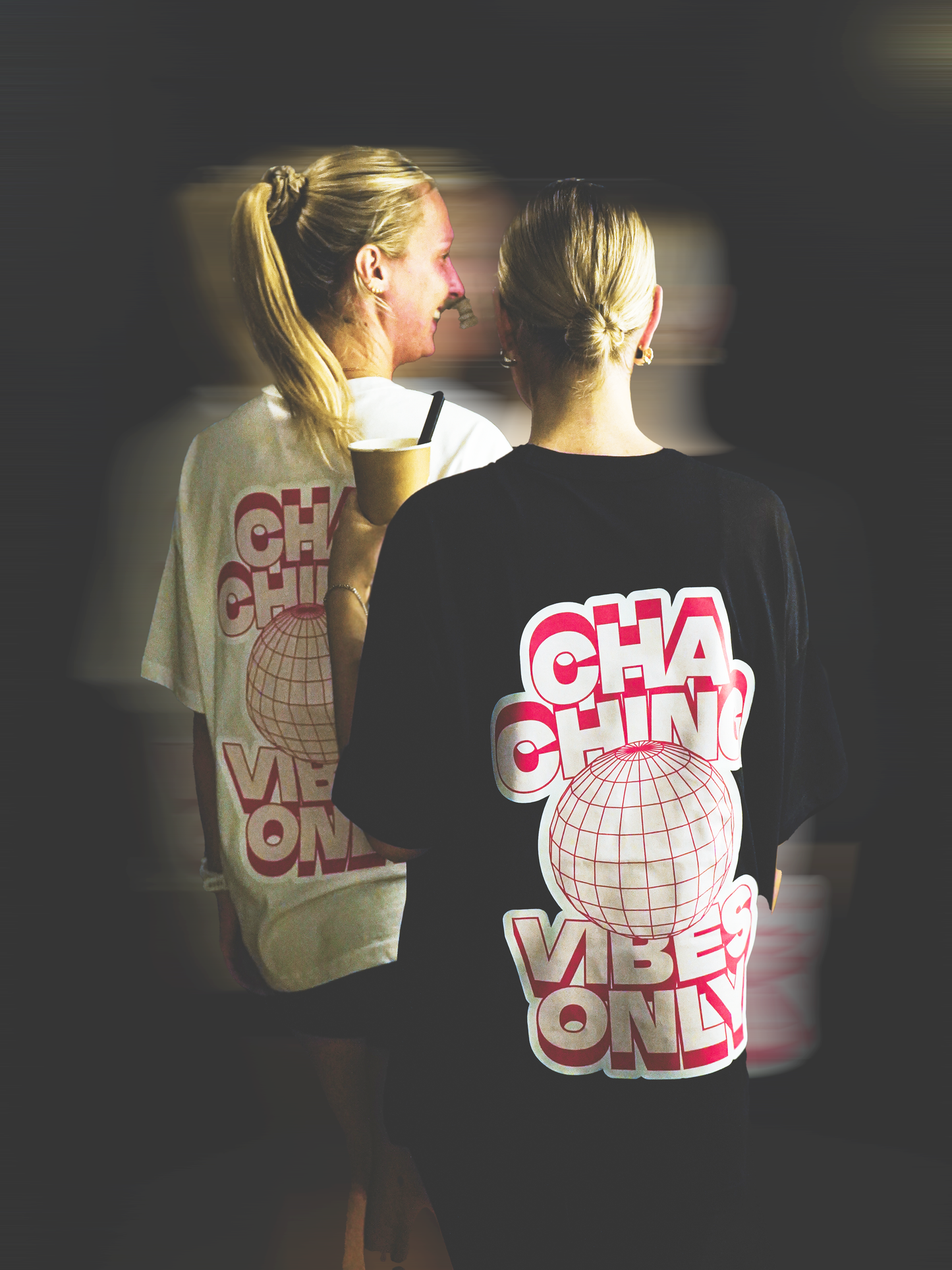 VibePay “Cha Ching” Oversized Tee