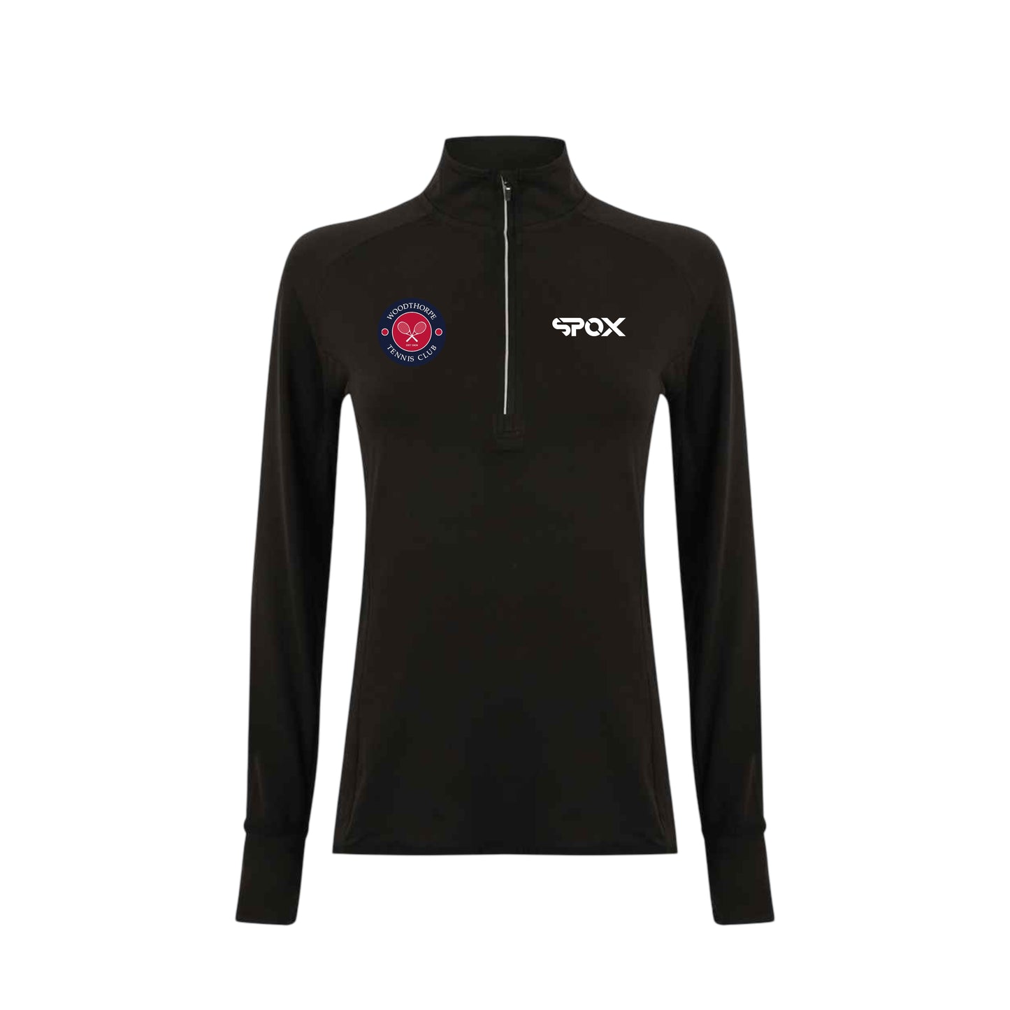 Women’s Woodthorpe Quarter Zip (Black)