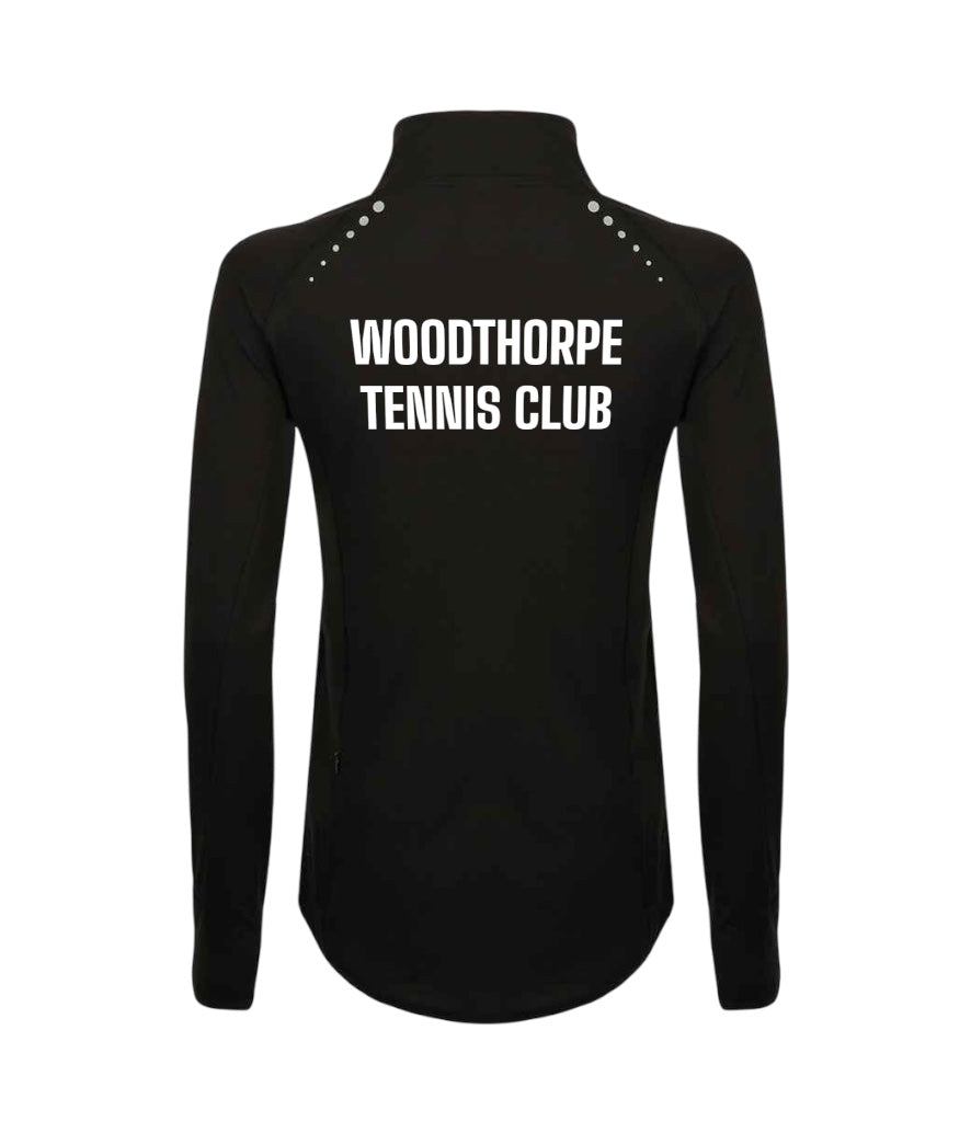 Women’s Woodthorpe Quarter Zip (Black)