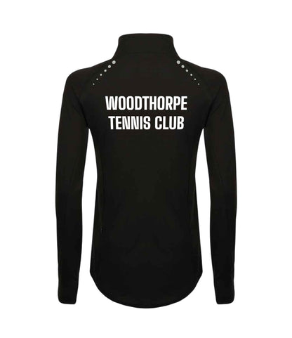 Women’s Woodthorpe Quarter Zip (Black)