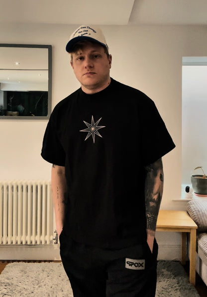 SPOX Reflective Star Oversized T-Shirt