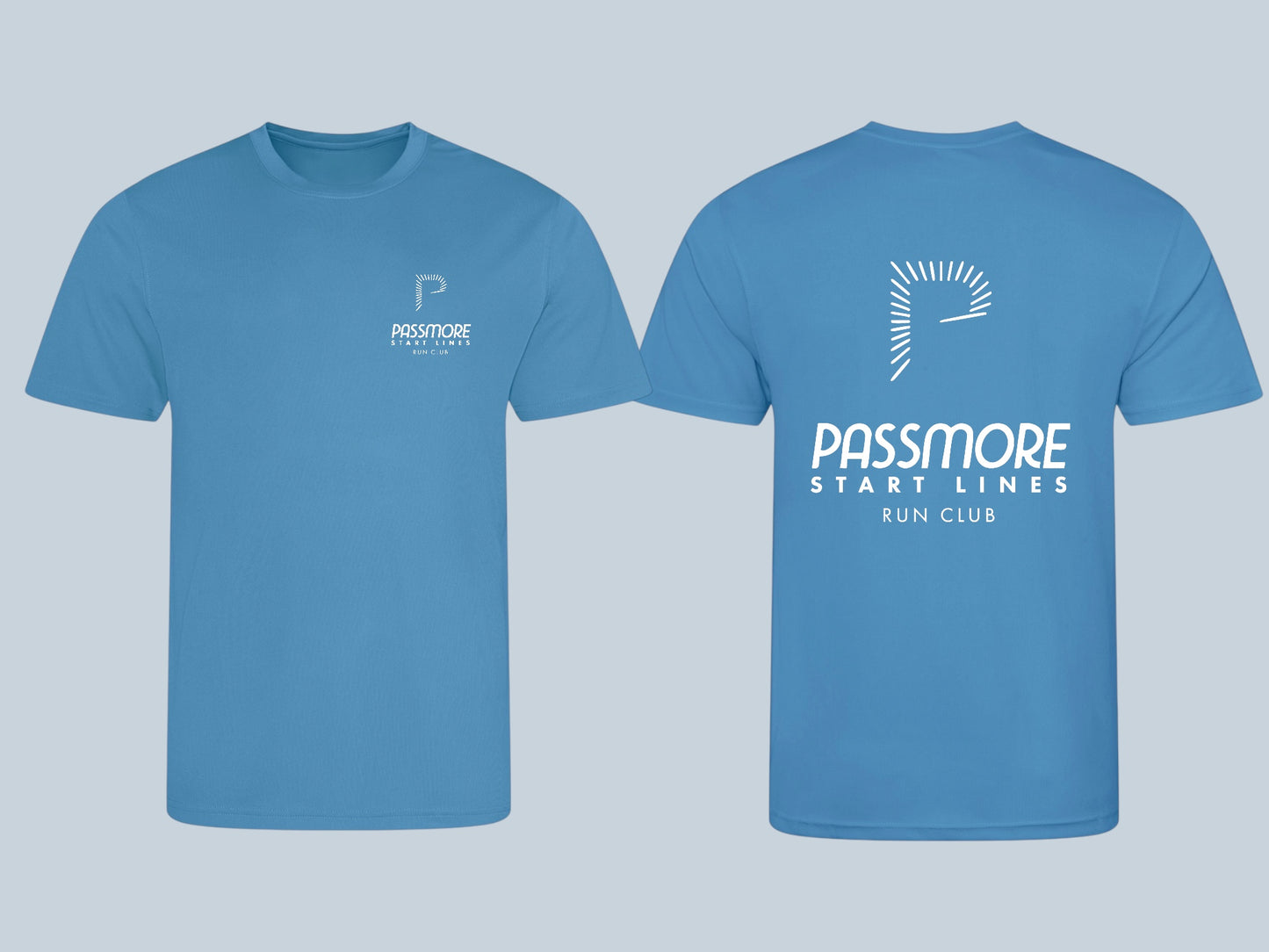 Passmore Start Lines Run Club Technical Tee
