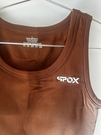 Mocha Mousse SPOX Seamless Workout Set