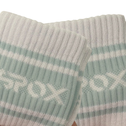 Spox Retro White Crew Sock (6 Colours)