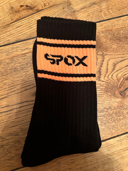 My Spox Retro Black Crew Socks (5 Colours)