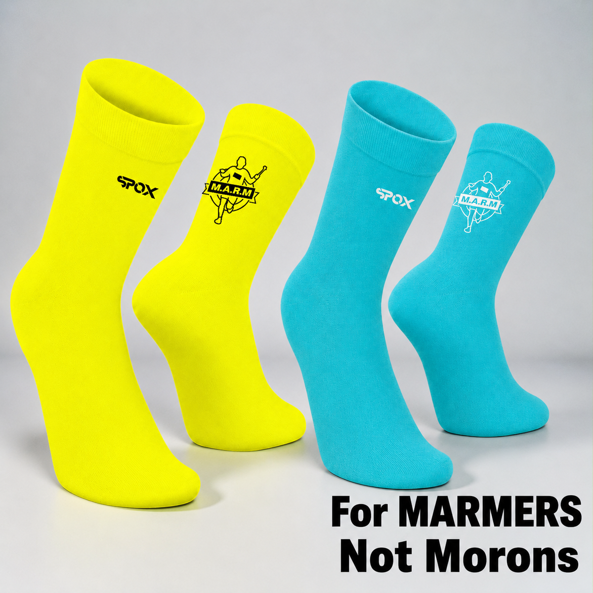 SPOX x M.A.R.M Race Day Runner Socks (2 Pack)