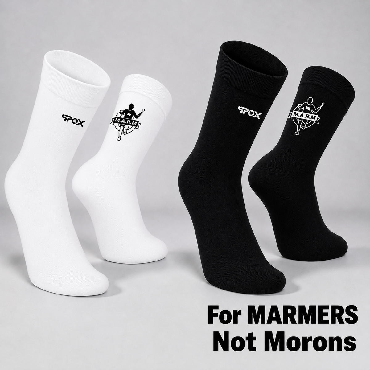 SPOX x M.A.R.M Race Day Runner Socks (2 Pack)