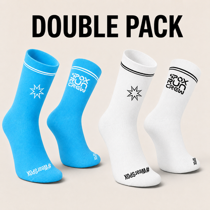 SPOX Run Crew Official Race Day Runner Socks (2 Colours)