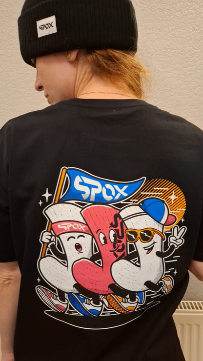 SPOX Women’s Boxy Fit Tee – Pink Sole Mates Edition (Limited Release)